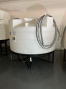 (2) Ace Roto-Mold 1000 Gallon Plastic Tank