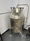 Glacier 100 Gallon Conical Top Stainless Steel Jacketed Tank