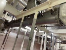 Stainless Steel Auger Conveyor With Vibratory Hopper