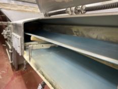 Stainless Steel 14 Foot Covered Trough Belt Conveyor