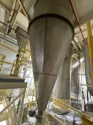 Stainless Steel Conical Hopper w/ Actuators