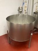 150 Gallon Stainless Steel Mixing Tank