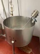 150 Gallon Stainless Steel Mixing Tank