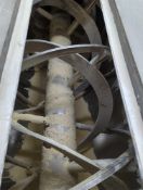 Stainless Steel Single Shaft Ribbon Blender