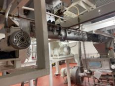 Stainless Steel Auger Conveyor With Vibratory Hopper