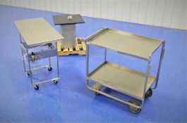 Lot of (3) Tables