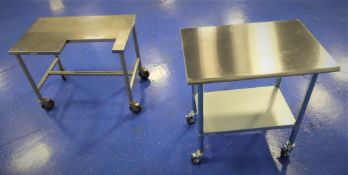 Used Lot of (2) Tables