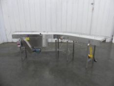 Keenline 4-Lane 45 Degree Turn Mat-Top Conveyor