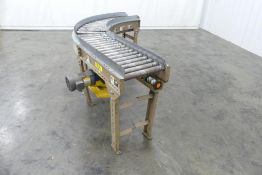 90 Degree Turn Lineshaft Roller Conveyor 15