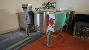 75 Gallon Stainless Steel Agitated Mixing Kettle