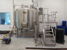 50 BBL Brewhouse Jacketed Tank