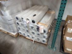 Pallet of 51.5 inch plastic film