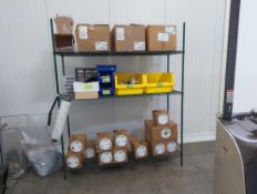 Hanging storage bin shelf and metal 3 tier shelf