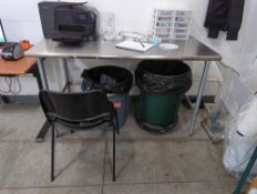 Stainless Steel Prep Table