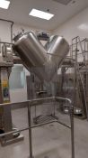 Used SS Gemco V-Blender 40 Cuft