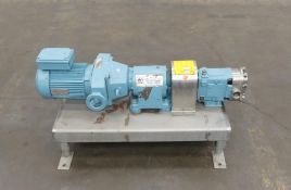 Waukesha 018 S.S. Vacuum Pump