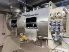 3000L Littleford Mixer Complete with Vacuum Pump, Oil Boiler, and Control Panel