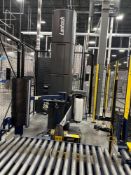 2021 Lantech Stretch Wrapper and palletizing conveyor