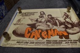 Four vintage adult/ erotica interest posters including scarce Mary Millington poster.