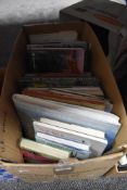 A box of books, of travel interest predominantly, to include Isle of Arran, Western Isles and more.