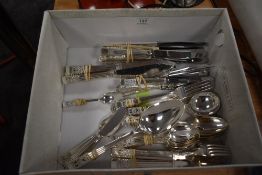 A selection of ' Super stainless Community' cutlery.