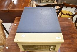 A mid century Dansette vinyl record player