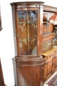 A reproduction Regency corner display