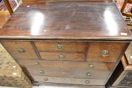 An early 20th Century mahogany bedroom chest by Waring & Gillows , with Gillows Lancaster and