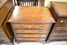 A reproduction Regency chest of drawers, small proportions, width approx. 58cm