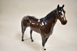 A Beswick figure study of a race horse titled ' Hunter ' no. 1734