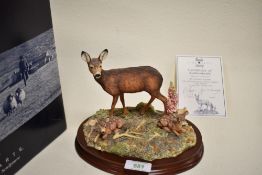 A Border Fine Arts limited edition figure study titled ' In a Sunny Glade ' having original box
