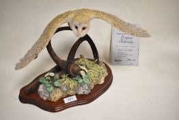 A Border Fine Arts limited edition figure study titled ' Evening Flight ' L107 no.26 of 1250 with