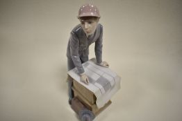 A Lladro figure study titled The Architect no. 5214