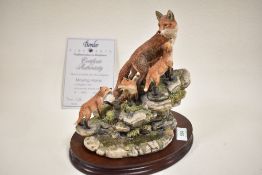 A Border Fine Arts limited edition figure study titled ' Moving Home ' 787 of 1500 with original