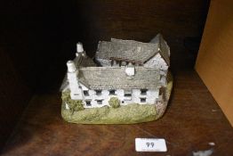 A 1980's Lilliput Lane model of Troutbeck Farm, Penrith