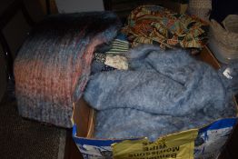 An attractive machine loomed blanket or throw, sold along with a selection of other similar