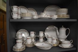 A modern Paragon Belinda pattern part tea and dinner service
