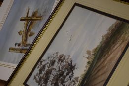 M Smith, (20th century), a watercolour, Masham, signed and dated (19)96, 26 x 35cm, mounted framed