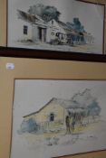 W T M McGill, (20th century), after, a pair prints, Mario, 26 x 41cm, mounted framed and glazed,