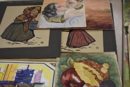 (20th century), a selection of watercolours, inc Sanctuary, 30 x 23cm, and (20th century), S