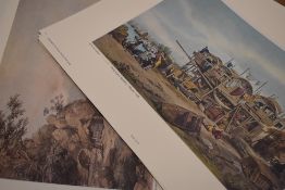 George Chinnery, (20th century), after, twenty six re-prints, Oriental, from a collection of Hong