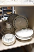 A selection of Royal Doulton 'Tapestry' pattern dinner wares, plates, tureens, etc