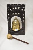 A Chinese/Indonesean temple bell/ gong.