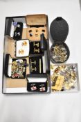 A good amount of gents cufflinks and similar, predominantly vintage with some in boxes and