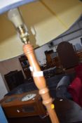 A vintage standard lamp