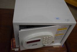 A digital safe with 2 keys