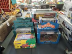 Fifteen modern Corgi diecasts including Legends of Speed, Original Omnibus Two Bus Sets, Moving