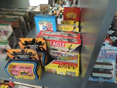 A collection of modern Corgi diecasts including 434 Corgi Charlies Angel Van x2, Lion, Eagle and