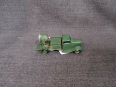 A Triang Minic clockwork and tin plate Military Search Light Vehicle