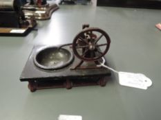An early 20th century Carette Live Steam Accessory, Industrial Wash Pan